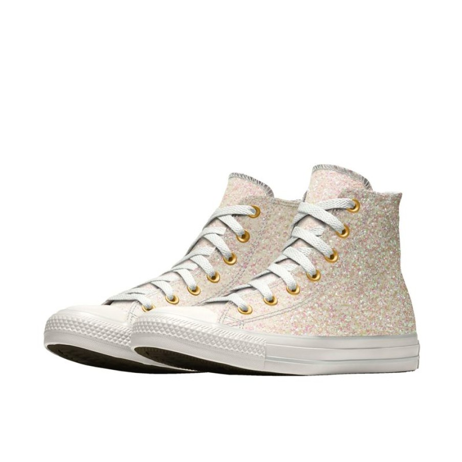 Uomo Converse Modelli Alti | Custom Chuck Taylor All Star Glitter By You