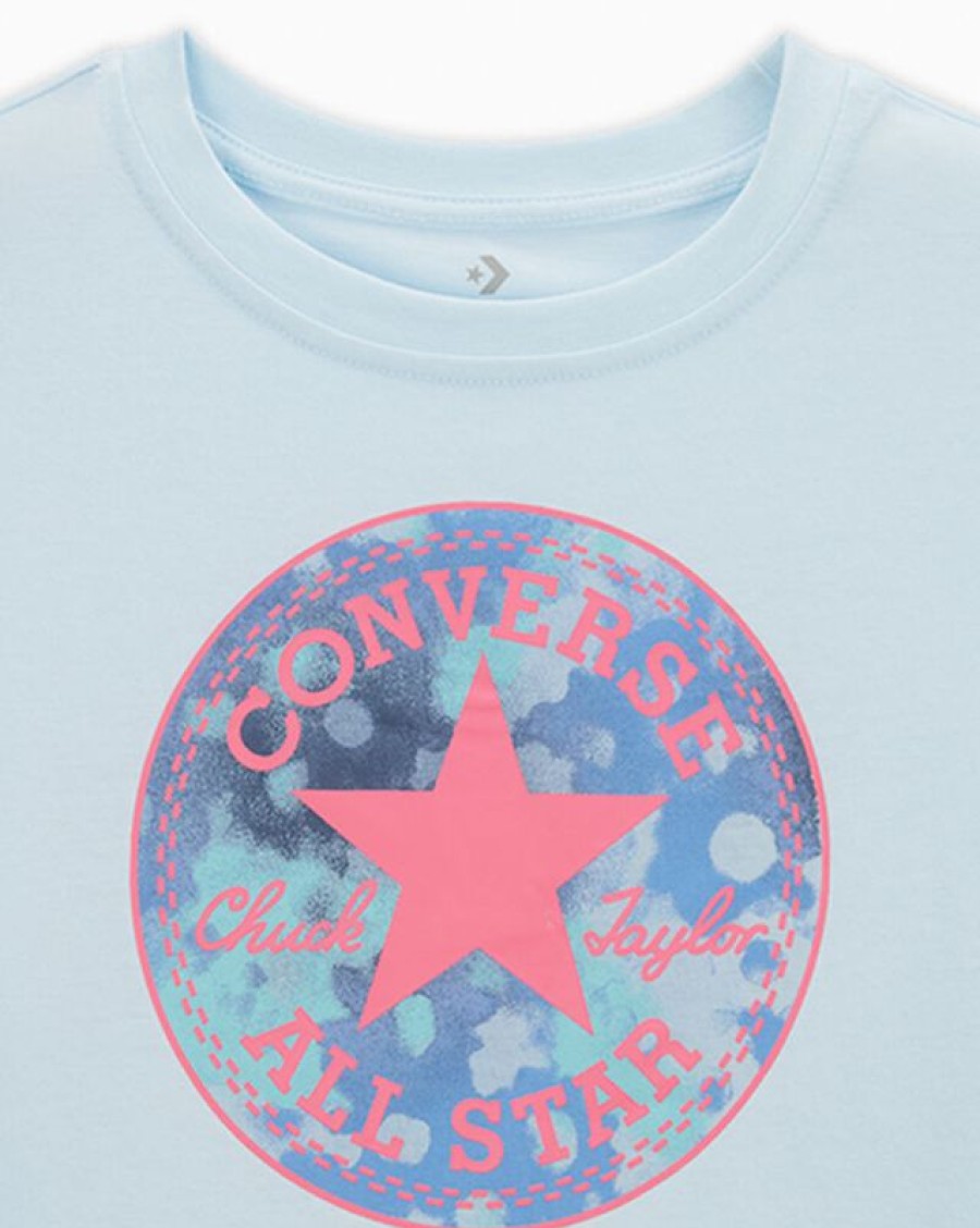 Bambini Converse Maglie E T-Shirt | Floral Chuck Taylor Patch T-Shirt