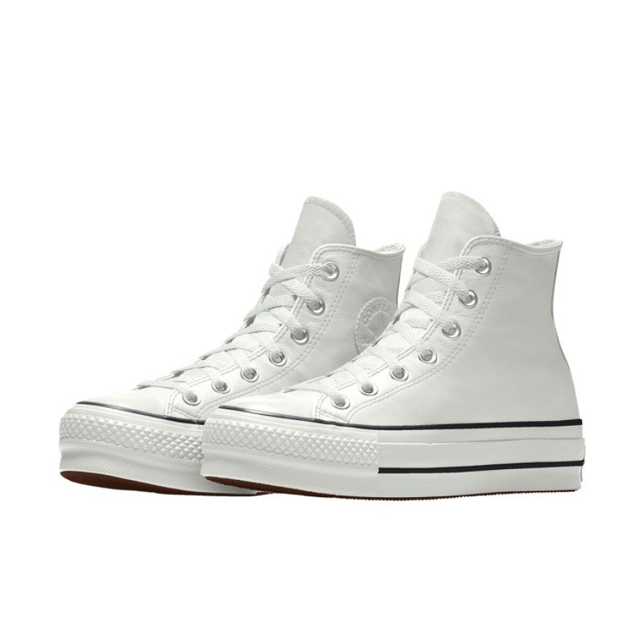 Donna Converse Personalizza | Custom Chuck Taylor All Star Lift Platform Leather By You