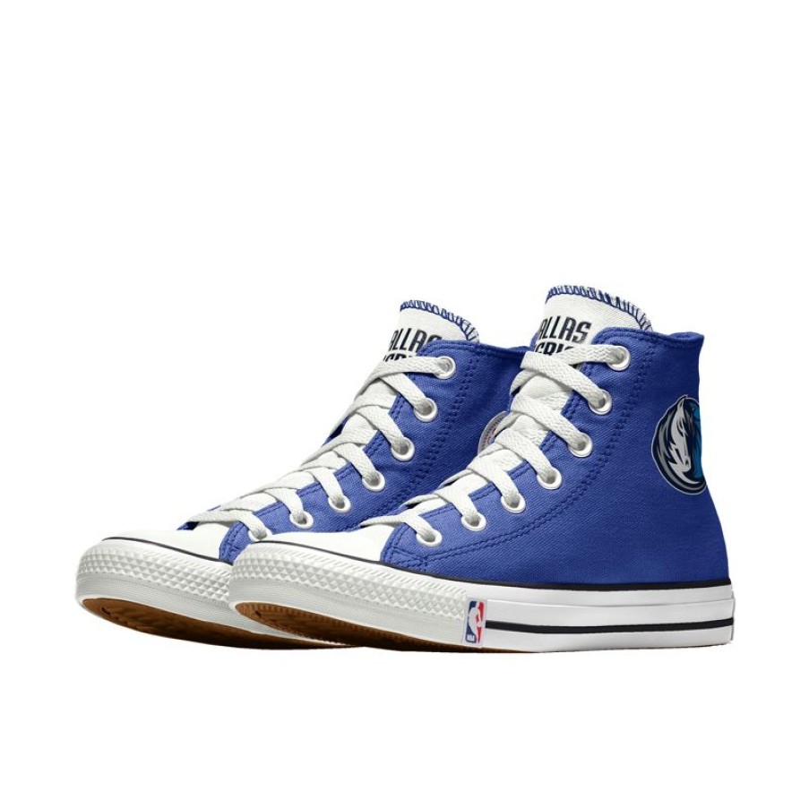 Donna Converse Modelli Alti | Custom Chuck Taylor All Star Nba By You - Dallas Mavericks