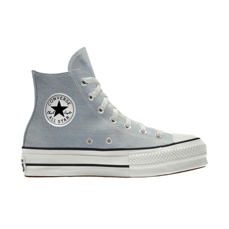 Donna Converse Modelli Alti | Custom Chuck Taylor All Star Lift Platform Embroidery By You