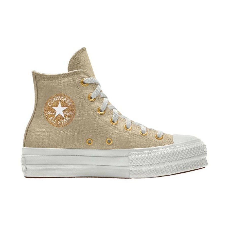 Donna Converse Modelli Alti | Custom Chuck Taylor All Star Lift Platform Embroidery By You