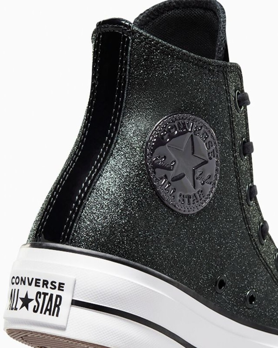 Donna Converse Platform | Chuck Taylor All Star Lift Platform Sparkle Party