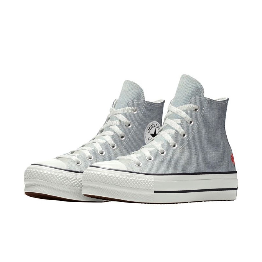 Donna Converse Personalizza | Custom Chuck Taylor All Star Lift Platform Embroidery By You