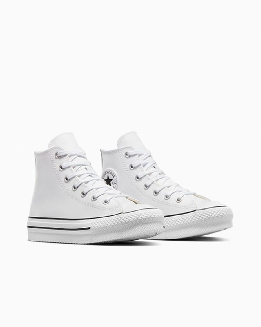 Bambini Converse Platform | Chuck Taylor All Star Lift Platform Leather