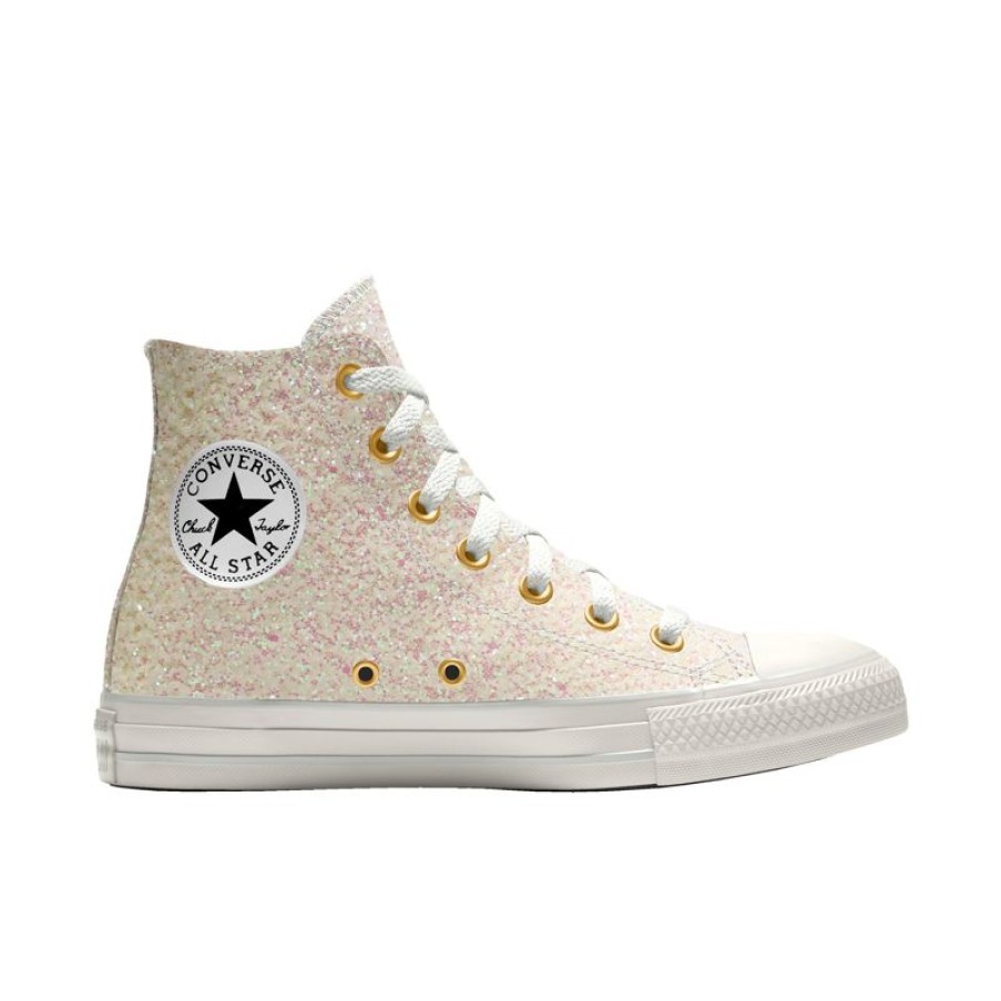 Donna Converse Modelli Alti | Custom Chuck Taylor All Star Glitter By You