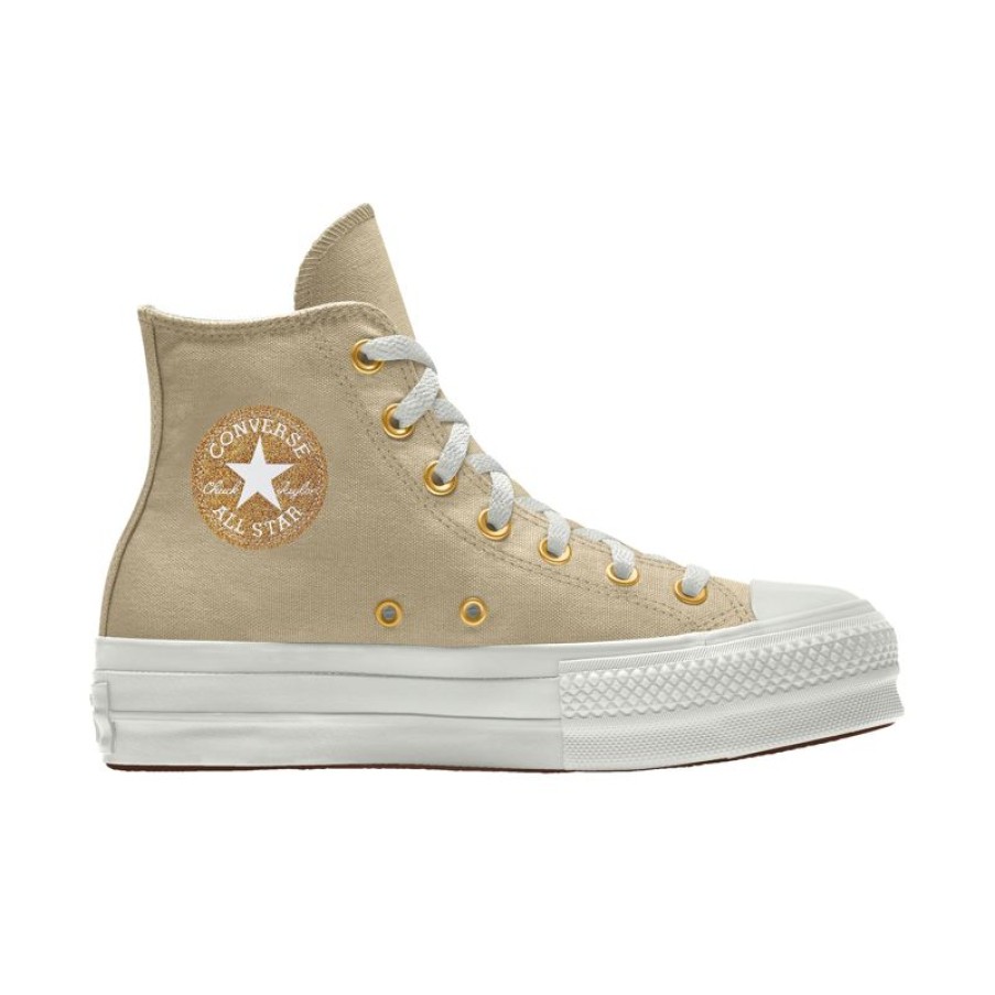 Uomo Converse Modelli Alti | Custom Chuck Taylor All Star Lift Platform Embroidery By You