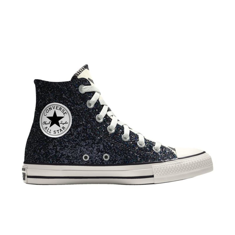 Donna Converse Modelli Alti | Custom Chuck Taylor All Star Glitter By You