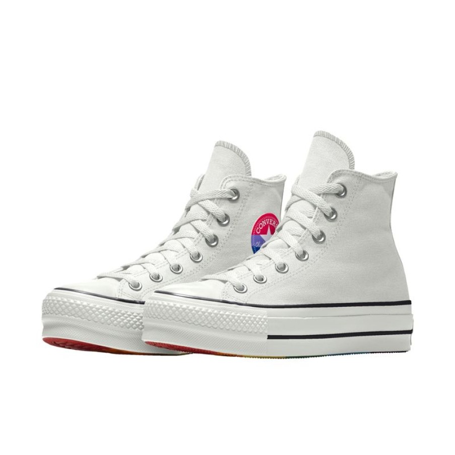 Uomo Converse Classic Chuck | Custom Chuck Taylor All Star Lift Platform Pride By You