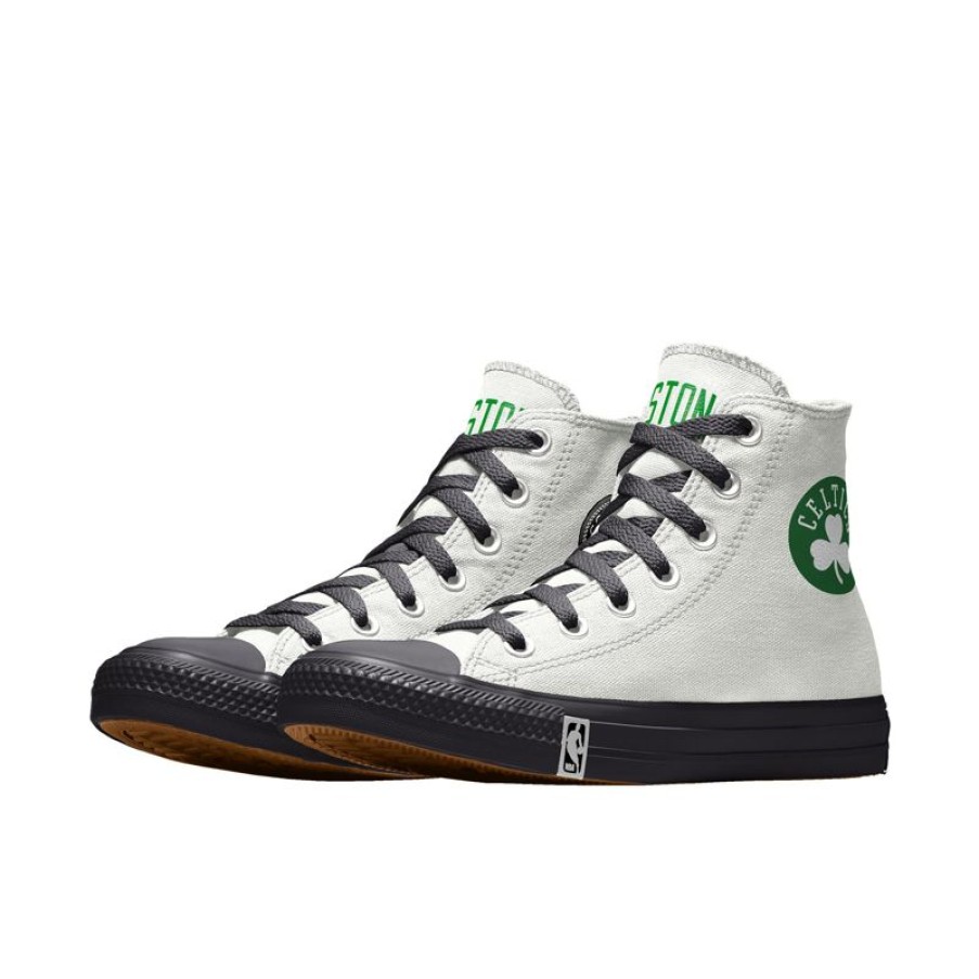 Uomo Converse Modelli Alti | Custom Chuck Taylor All Star Nba By You - Boston Celtics