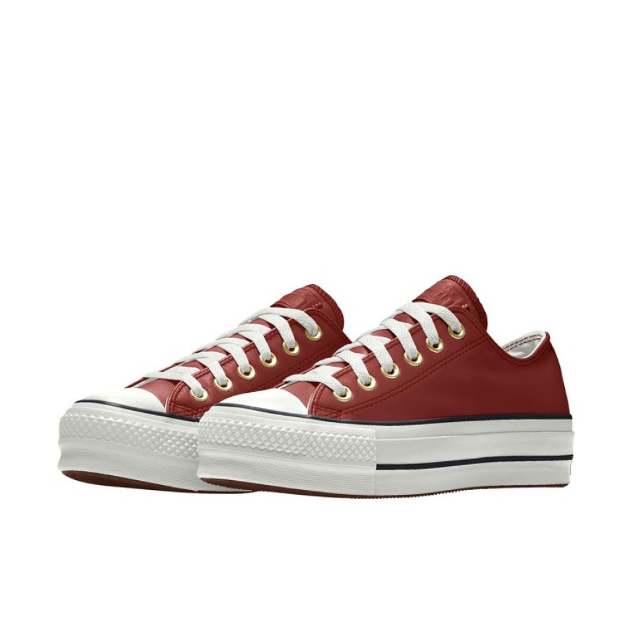 Uomo Converse Modelli Bassi | Custom Chuck Taylor All Star Lift Platform Leather By You