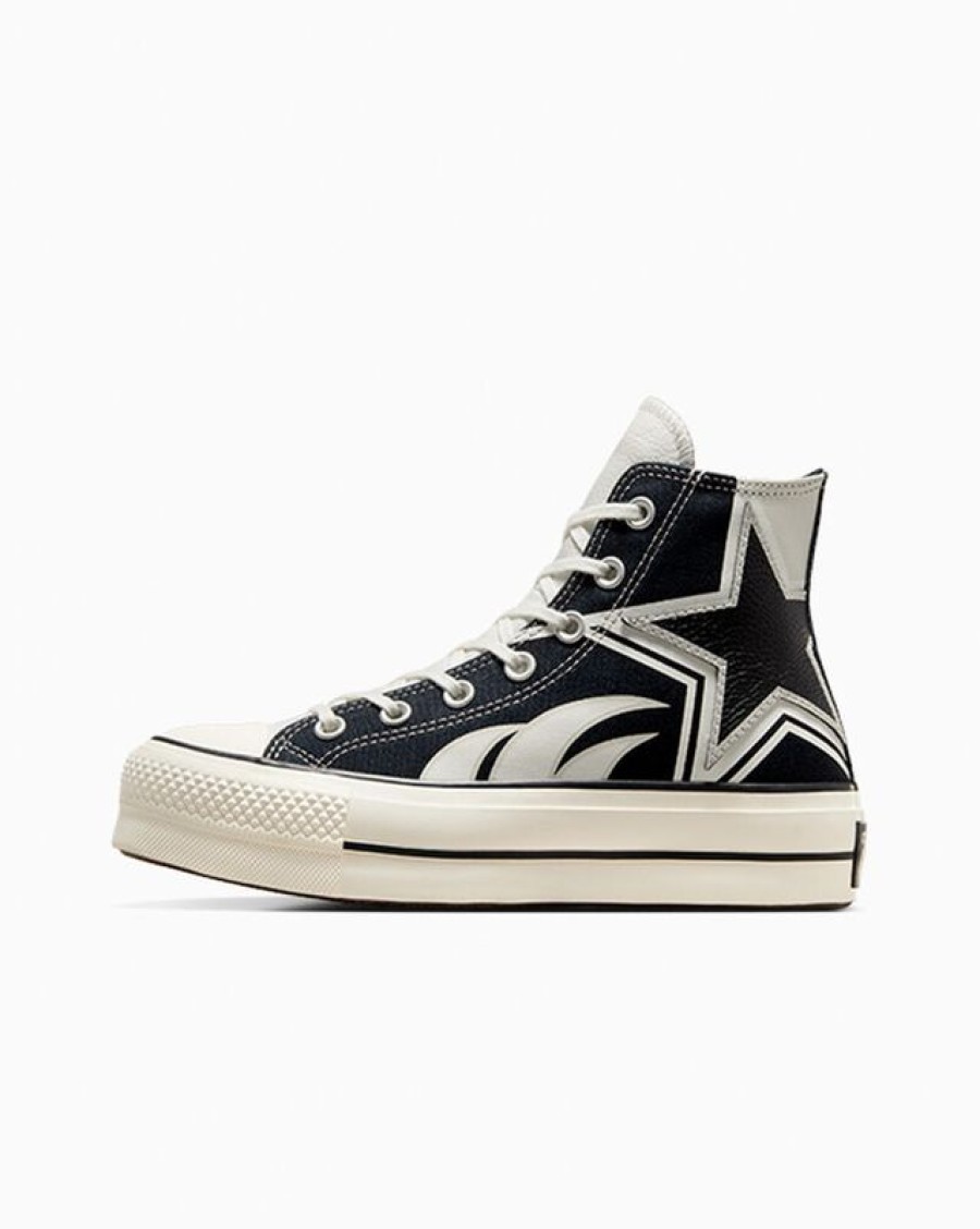 Donna Converse Platform | Chuck Taylor All Star Lift Platform Moto