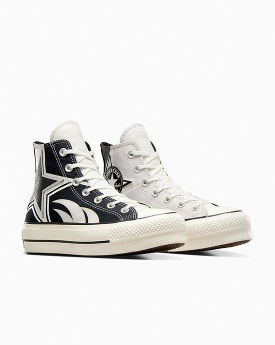 Donna Converse Platform | Chuck Taylor All Star Lift Platform Moto