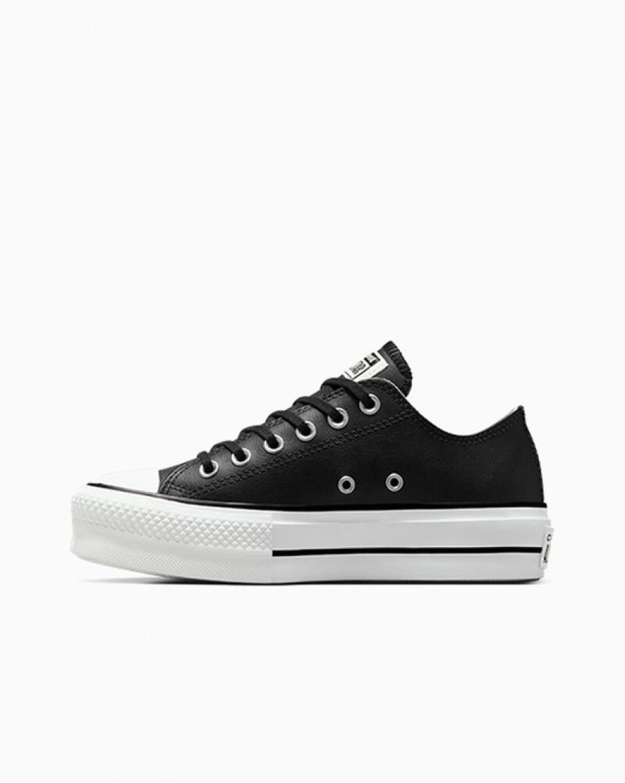 Uomo Converse Modelli Bassi | Chuck Taylor All Star Platform Clean Leather