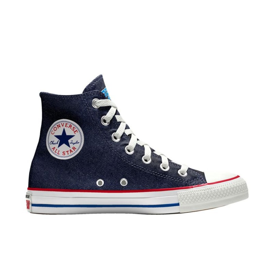 Donna Converse Modelli Bassi | Custom Chuck Taylor All Star Nba By You - Philadelphia 76Ers