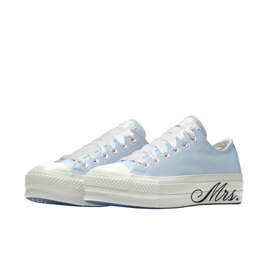 Donna Converse Personalizza | Custom Chuck Taylor All Star Lift Platform Premium Wedding By You