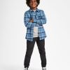 Bambini Converse Maglie E T-Shirt | Flannel Woven Top