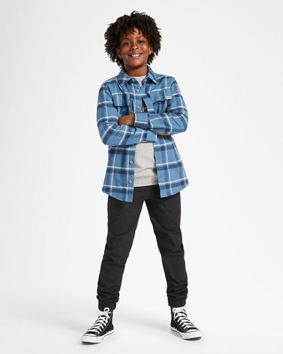 Bambini Converse Maglie E T-Shirt | Flannel Woven Top