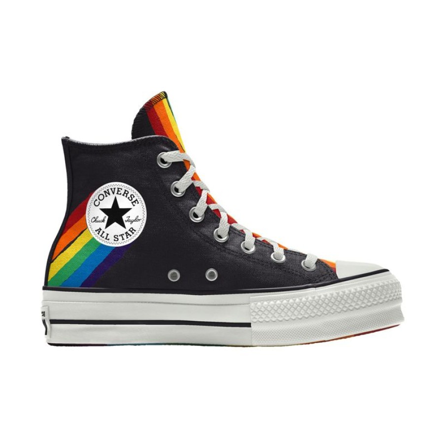 Donna Converse Modelli Alti | Custom Chuck Taylor All Star Lift Platform Pride By You