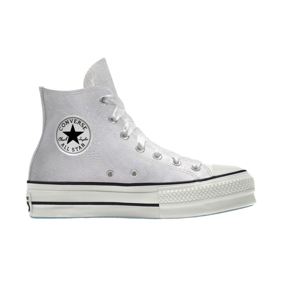 Donna Converse Modelli Bassi | Custom Chuck Taylor All Star Lift Platform Premium Wedding By You