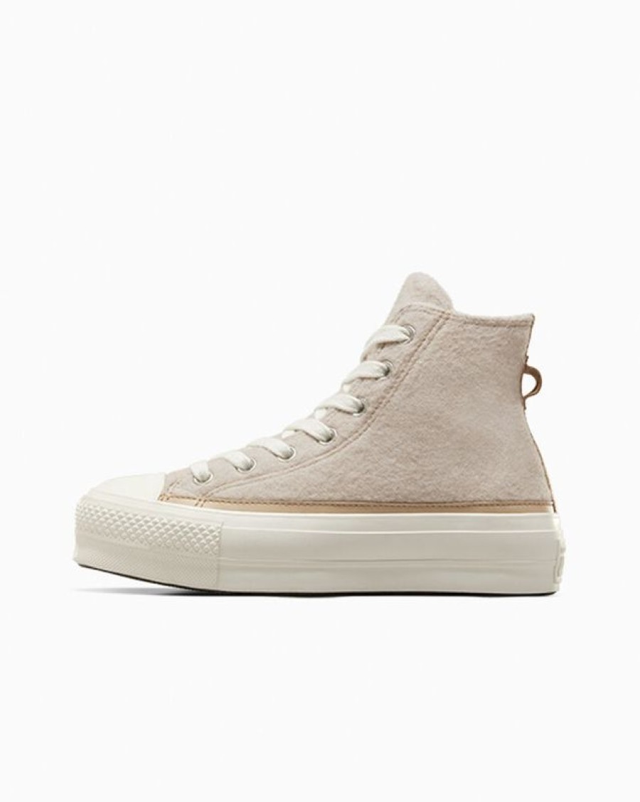 Donna Converse Platform | Chuck Taylor All Star Lift Platform Faux Mohair