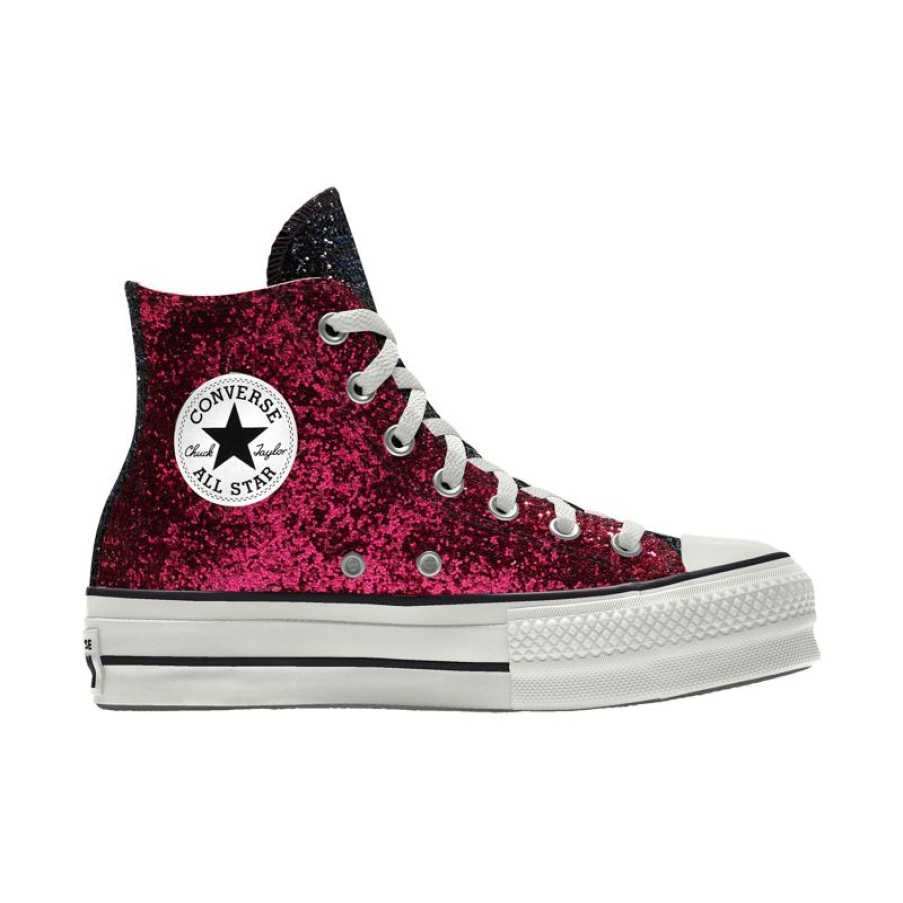 Donna Converse Classic Chuck | Custom Chuck Taylor All Star Lift Platform Glitter By You