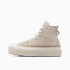 Donna Converse Modelli Alti | Chuck Taylor All Star Lift Platform Faux Mohair