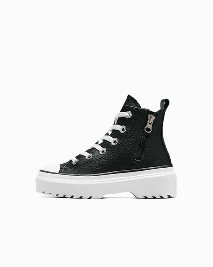 Bambini Converse Modelli Alti | Chuck Taylor All Star Lugged Lift Platform Leather