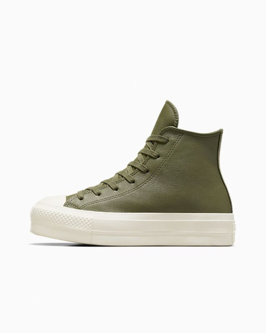 Donna Converse Platform | Chuck Taylor All Star Lift Platform Leather