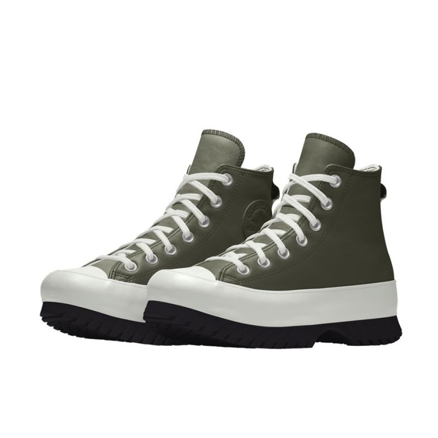 Donna Converse Classic Chuck | Custom Chuck Taylor All Star Lugged Platform Leather By You