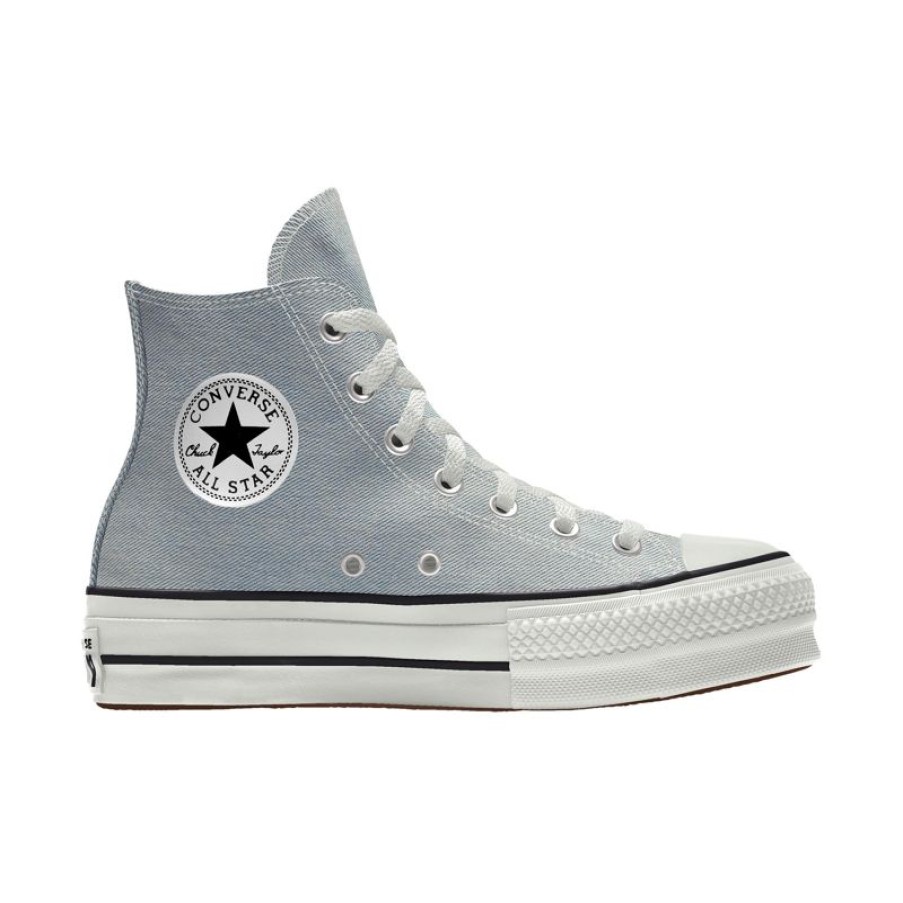 Uomo Converse Modelli Alti | Custom Chuck Taylor All Star Lift Platform Embroidery By You