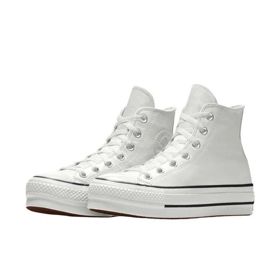 Donna Converse Modelli Alti | Custom Chuck Taylor All Star Lift Platform Leather By You