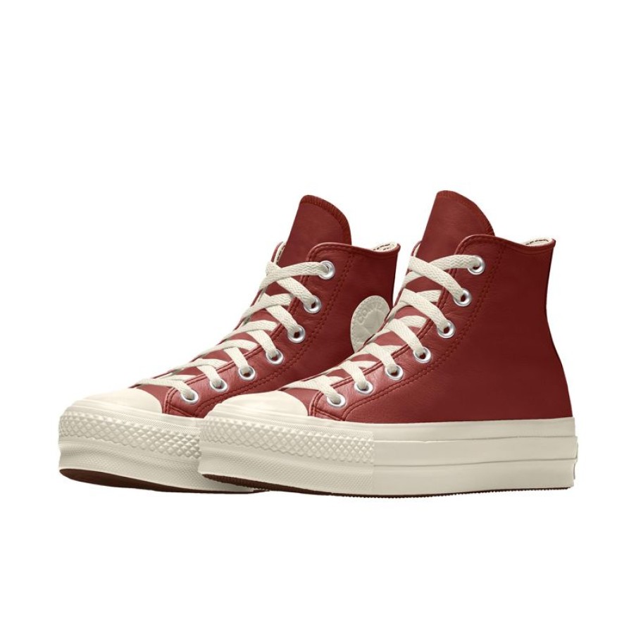 Donna Converse Modelli Bassi | Custom Chuck Taylor All Star Lift Platform Leather By You