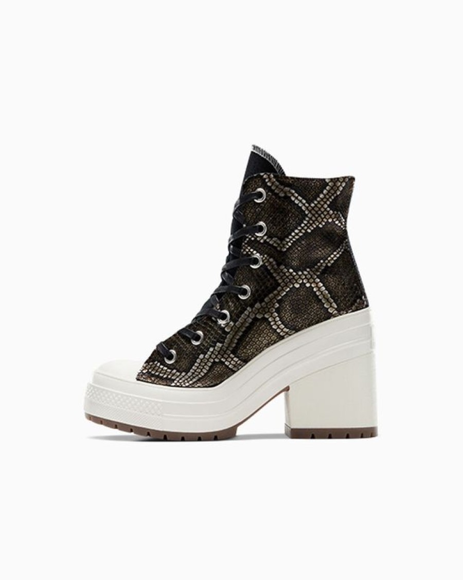 Donna Converse Platform | Chuck 70 De Luxe Heel Snakeskin