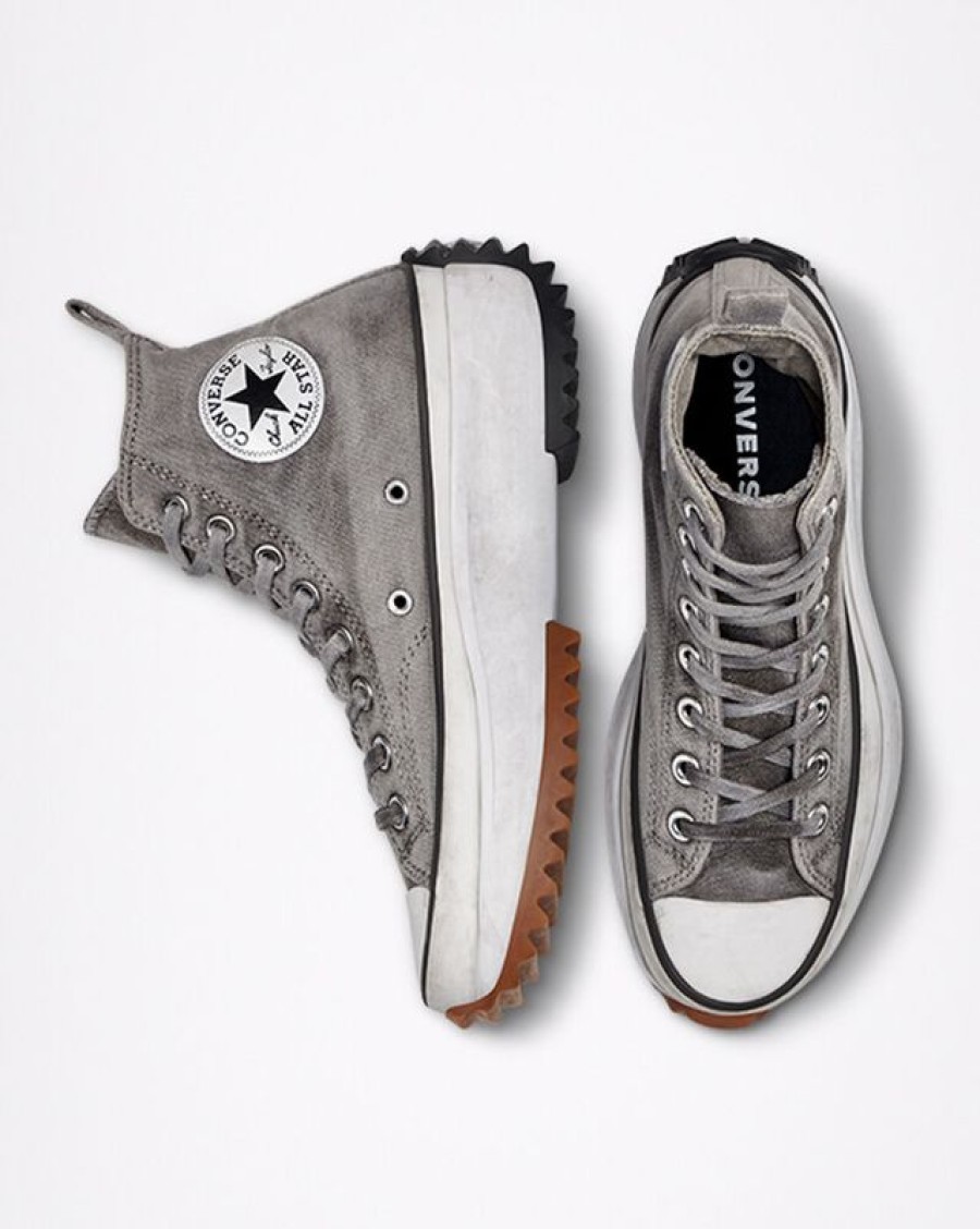 Donna Converse Modelli Alti | Run Star Hike Smoked Canvas