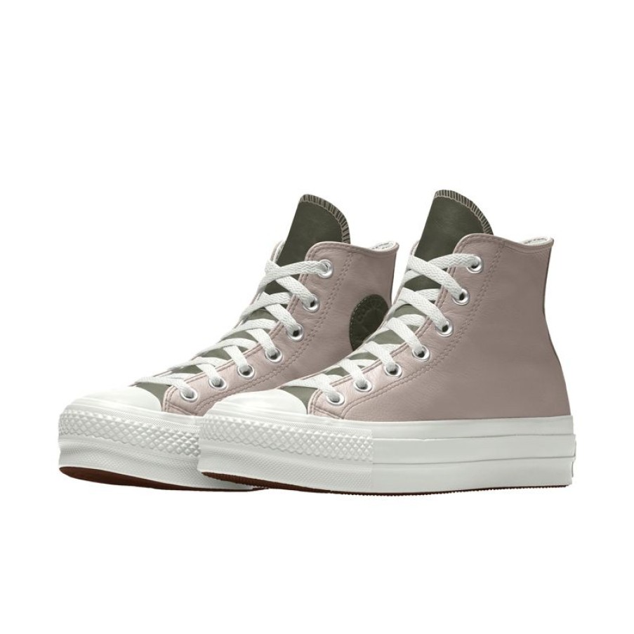 Uomo Converse Platform | Custom Chuck Taylor All Star Lift Platform Leather By You