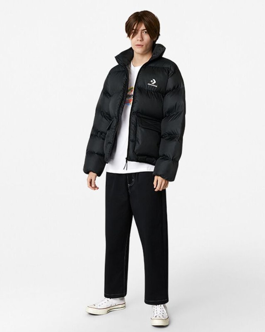 Donna Converse Winter Shop | Patch Pocket Puffer Jacket