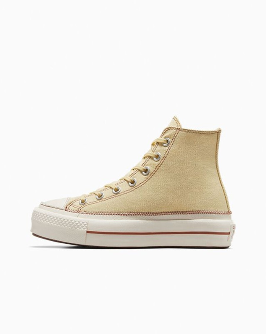 Donna Converse Platform | Chuck Taylor All Star Lift Platform Contrast Stitching