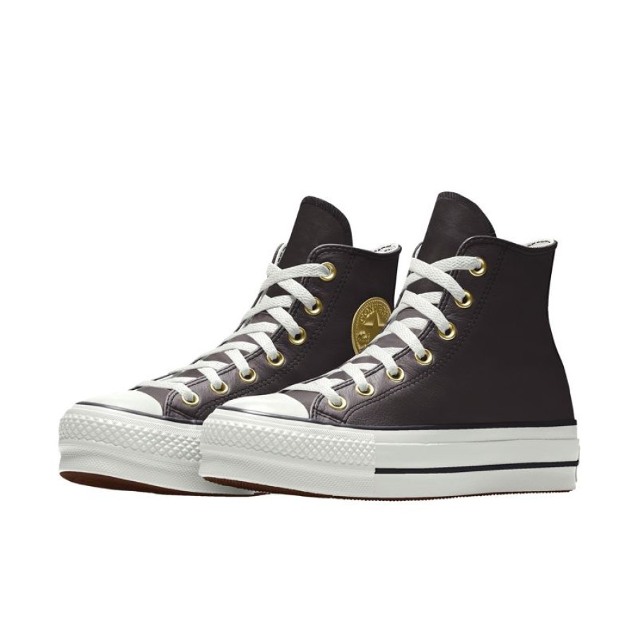 Donna Converse Modelli Bassi | Custom Chuck Taylor All Star Lift Platform Leather By You