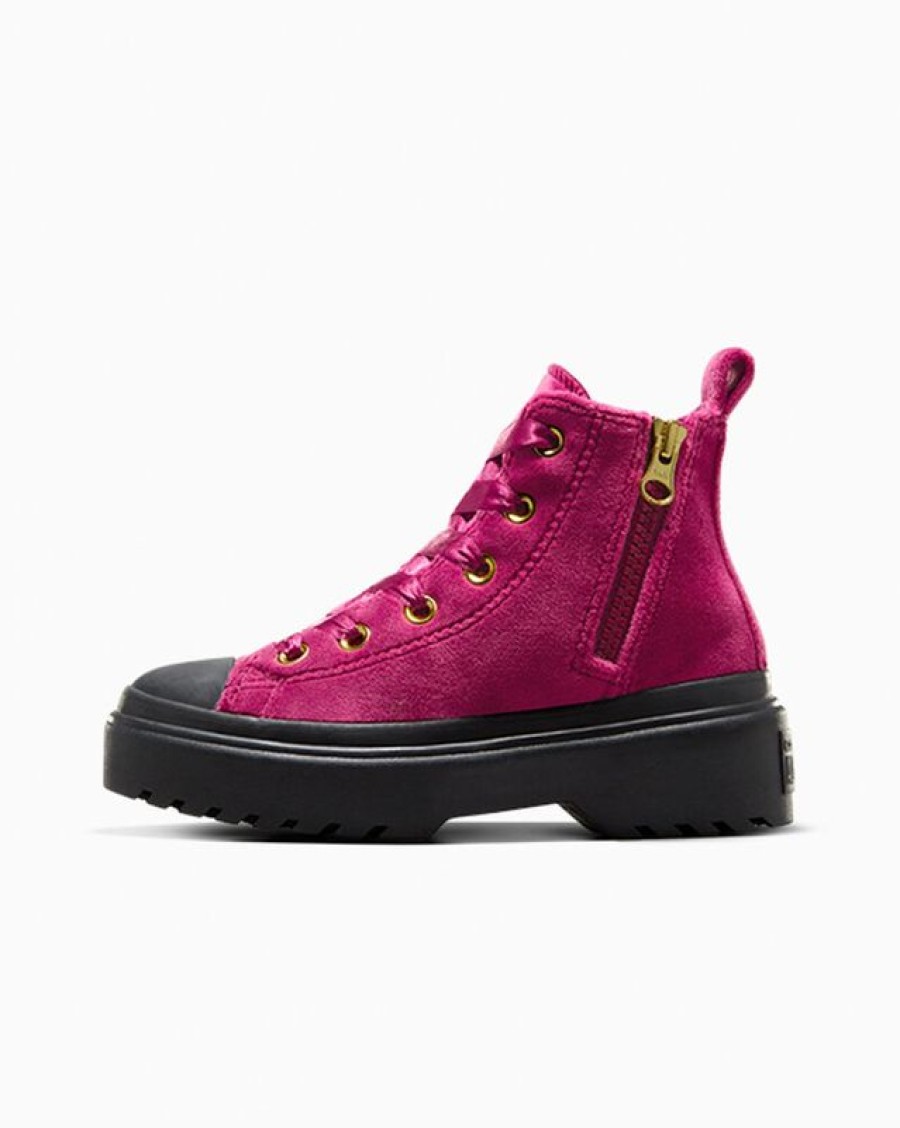 Donna Converse Lugged | Chuck Taylor All Star Lugged Lift Platform Velvet