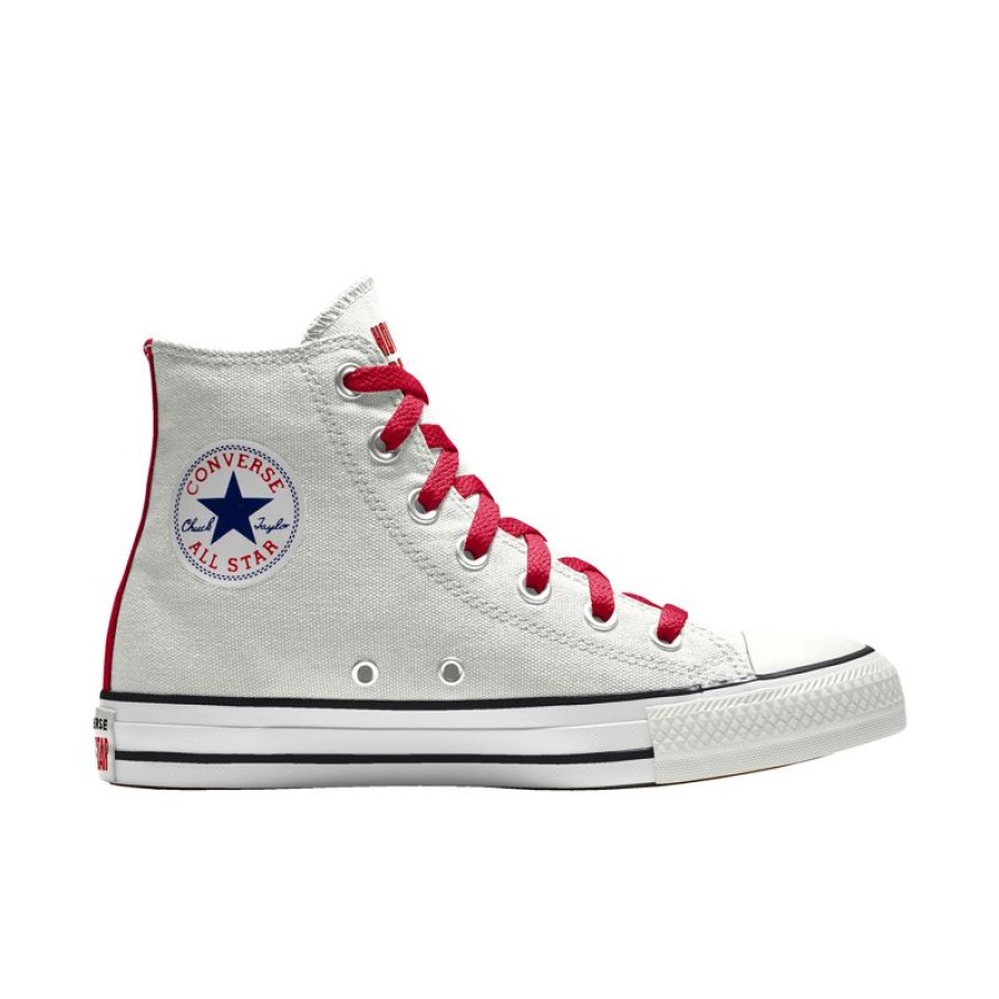 Uomo Converse Modelli Alti | Custom Chuck Taylor All Star Nba By You - Houston Rockets