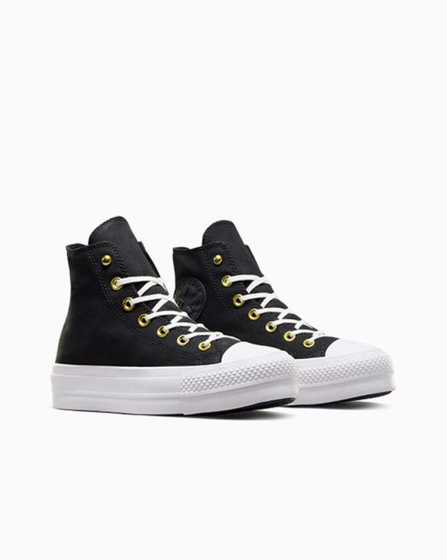 Donna Converse Platform | Chuck Taylor All Star Lift Platform Star Studded