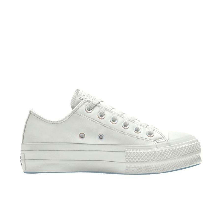 Donna Converse Platform | Custom Chuck Taylor All Star Lift Platform Premium Wedding By You