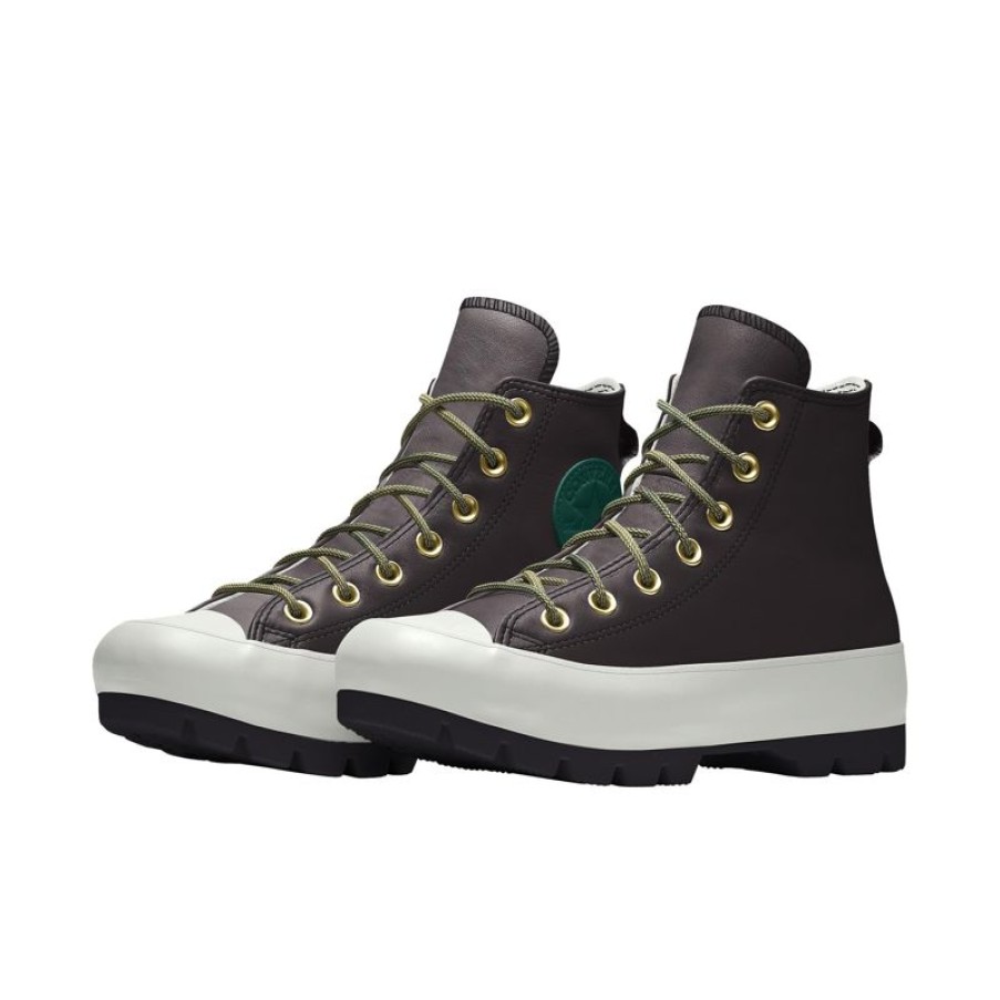 Uomo Converse Personalizza | Custom Chuck Taylor All Star Lugged Platform Leather By You