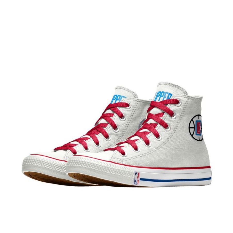 Donna Converse Calzata Larga | Custom Chuck Taylor All Star Nba By You - Los Angeles Clippers