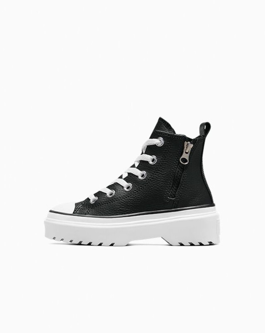 Bambini Converse Platform | Chuck Taylor All Star Lugged Lift Platform Leather