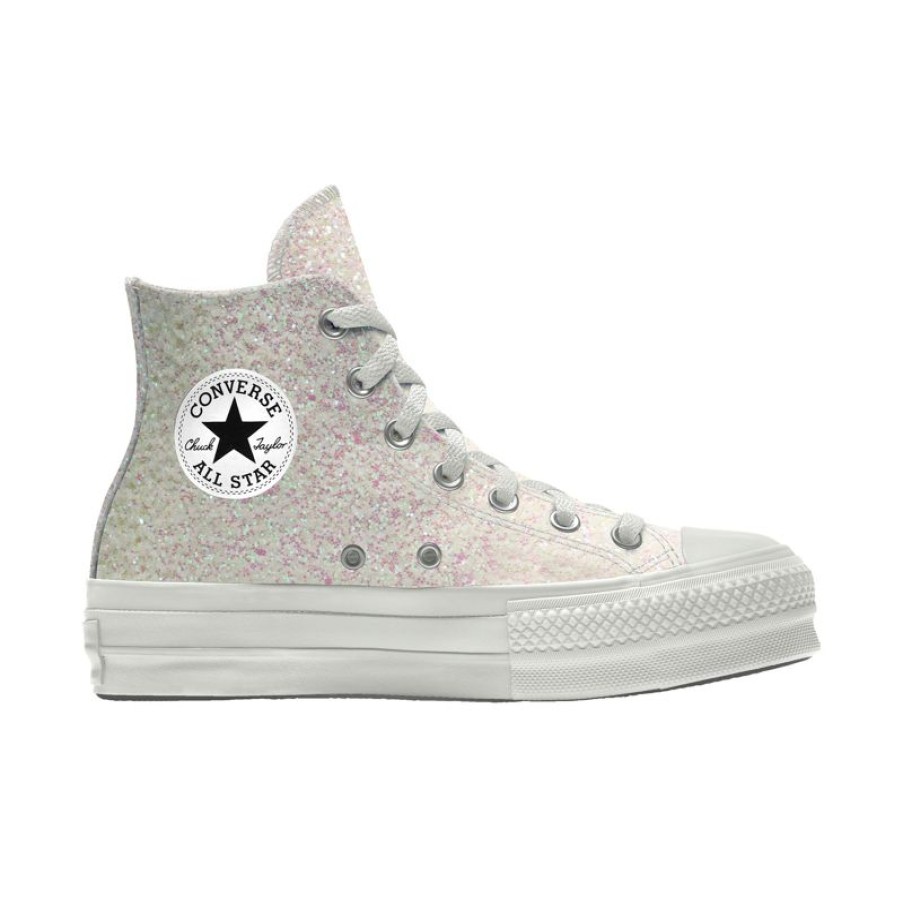 Donna Converse Classic Chuck | Custom Chuck Taylor All Star Lift Platform Glitter By You