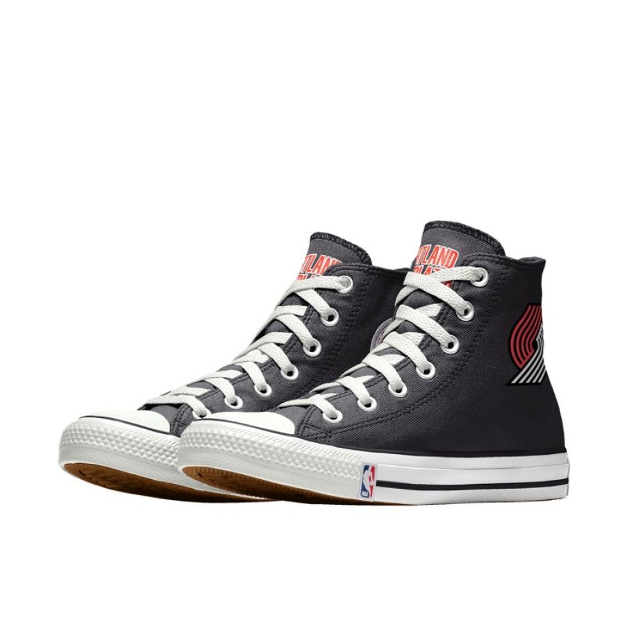 Donna Converse Calzata Larga | Custom Chuck Taylor All Star Nba By You - Portland Trail Blazers