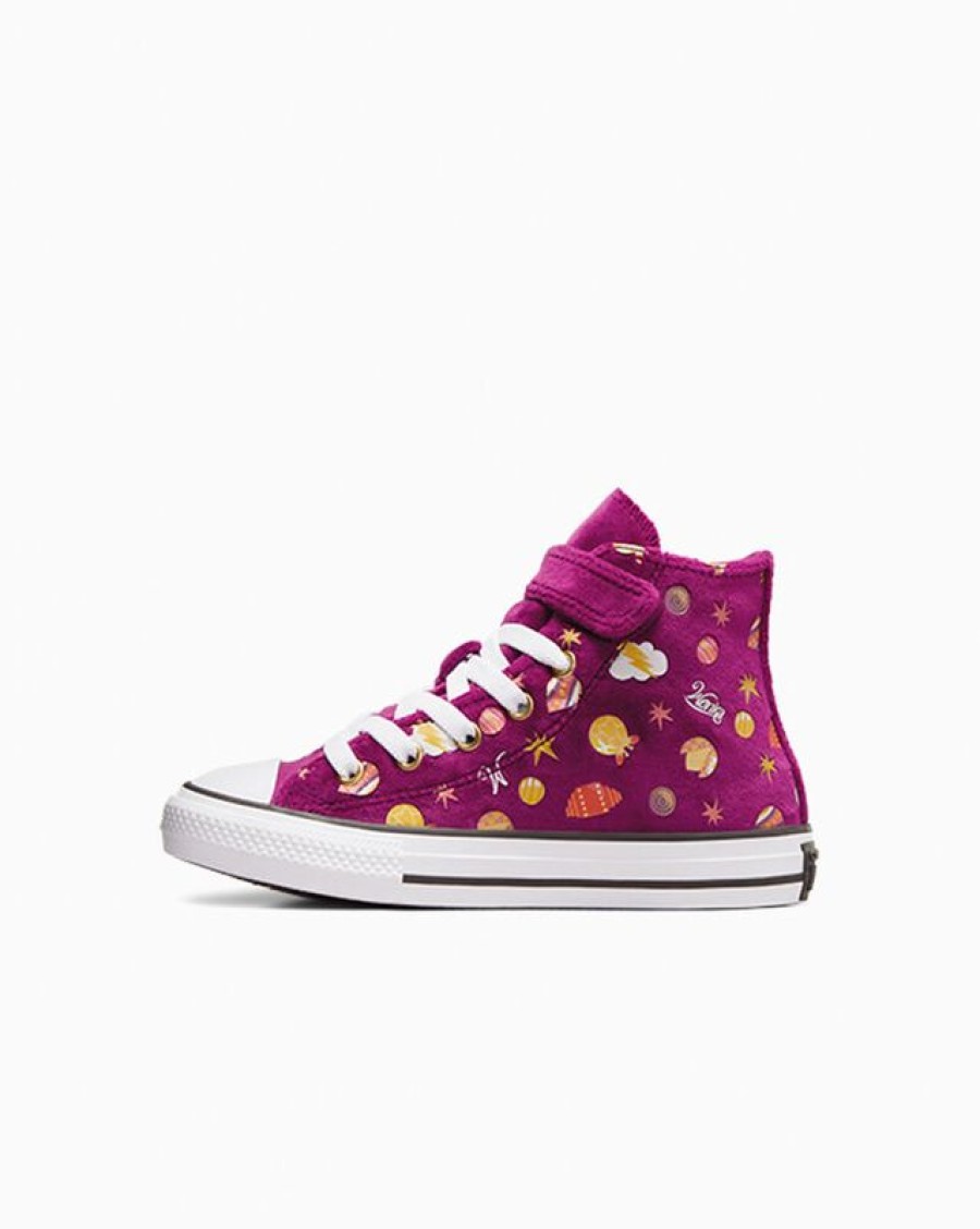 Bambini Converse Modelli Alti | Converse X Wonka Chuck Taylor All Star Easy On