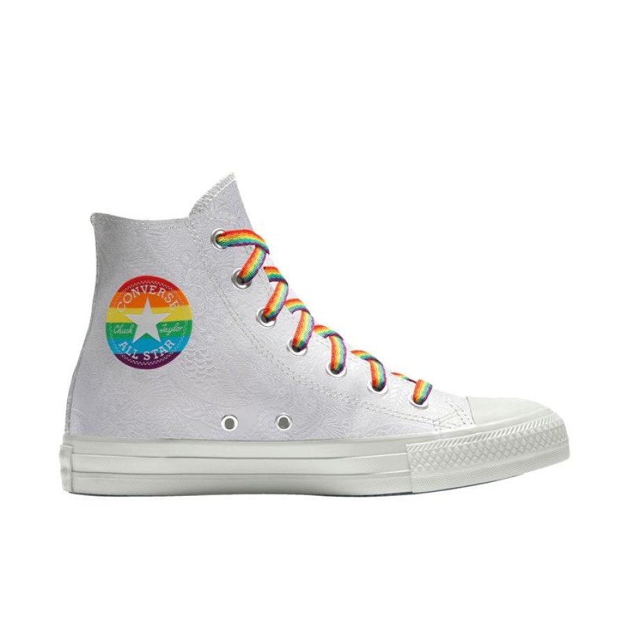 Donna Converse Modelli Alti | Custom Chuck Taylor All Star Premium Wedding By You